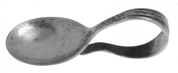 Starlight (Silverplate, 1939) Curved Handle Baby Spoon
