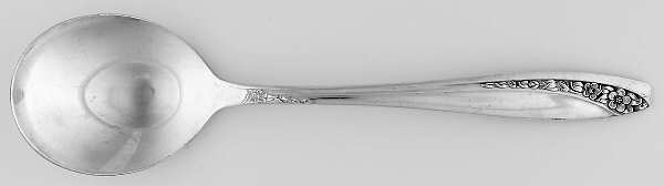 Starlight (Silverplate, 1953) Round Bowl Soup Spoon (Gumbo)
