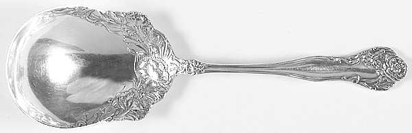 Stratford (Sterling, 1902, No Monograms) Small Solid Berry/Casserole Spoon