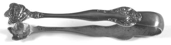 Stratford (Sterling, 1902, No Monograms) Small Sugar Tongs