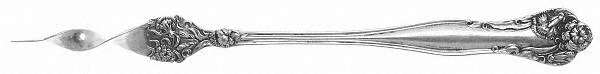 Stratford (Sterling, 1902, No Monograms) One Tine Butter Pick
