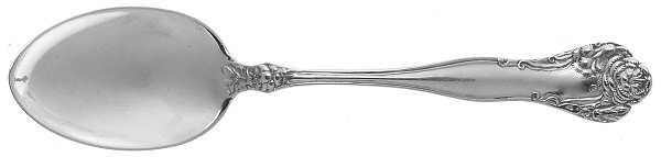 Stratford (Sterling, 1902, No Monograms) Dessert/Oval Soup Spoon