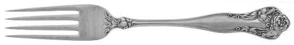 Stratford (Sterling, 1902, No Monograms) Solid Youth Tea Fork