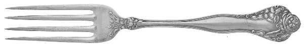 Stratford (Sterling, 1902, No Monograms) Fork by International Silver