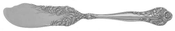 Stratford (Sterling, 1902, No Monograms) Flat Handle Butter Spreader