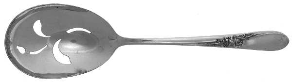 Stratford (Silverplate, 1955) Solid Pierced Casserole Spoon