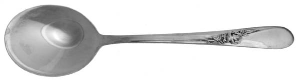 Stratford (Silverplate, 1955) Round Bowl Soup Spoon (Gumbo)