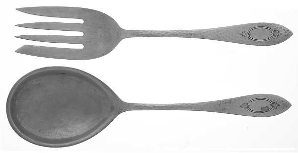 Stuyvesant (Sterling, 1916) (2 Pc) Solid Salad Set