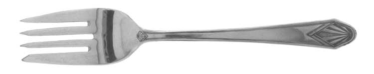 Sunburst (Silverplate, 1938) Individual Salad Fork