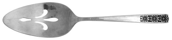 Suncrest-Spring Charm (Stainless) Pierced All Stainless Pie Server