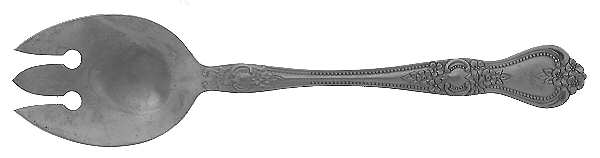 Summer Rose (Stainless) Pierced Tablespoon (Serving Spoon)