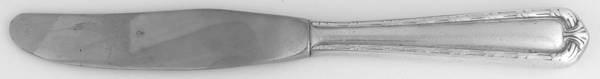 Sussex (Silverplate) Modern Hollow Butter Spreader (Stainless)