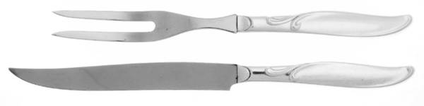 Sweep (Silverplate, 1958) Small Stainless Blade 2-Piece Steak Carving Set