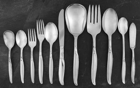 Sweep (Silverplate, 1958) 53 Piece Estate Set