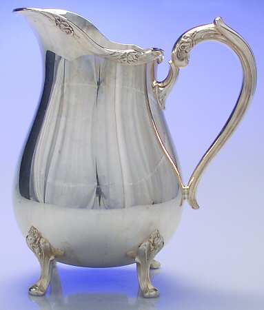 Sylvia (Silverplate, Hollowware) Silverplate Water Pitcher