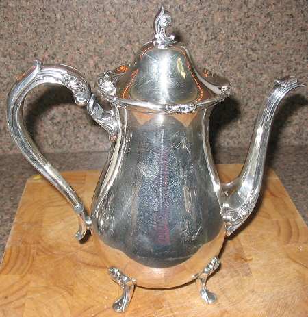 Sylvia (Silverplate, Hollowware) Silverplate Coffee Pot