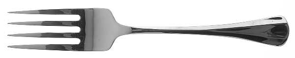 Symmetry (Stainless, Lyon Collection) Large Solid Cold Meat Serving Fork