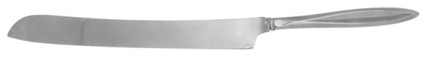 Symmetry (Stainless, Pointed Tip) Wedding Cake Knife with Stainless Blade HC