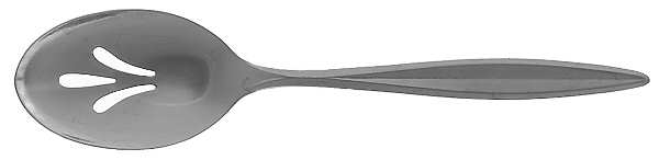 Symmetry (Stainless, Pointed Tip) Pierced Tablespoon (Serving Spoon)