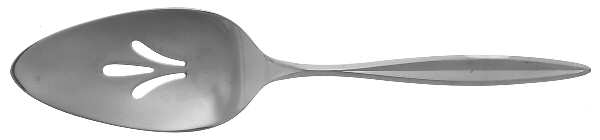 Symmetry (Stainless, Pointed Tip) Pierced All Stainless Pie Server