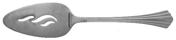 Symmetry-Freemont(Stainless) Pierced All Stainless Pie Server