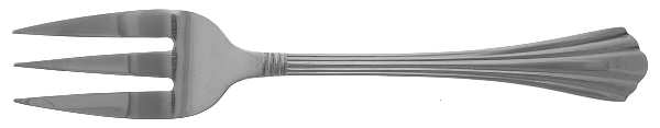 Symmetry-Freemont(Stainless) Medium Solid Cold Meat Serving Fork