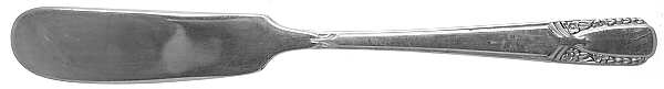 Talisman (Silverplate, 1938) Flat Handle Butter Spreader