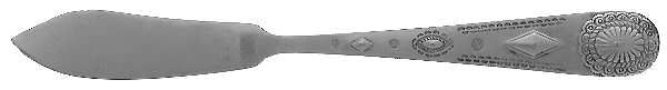 Taos (Stainless) Flat Handle Master Butter Knife by International Silver