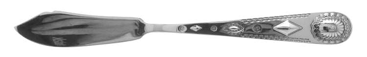 Taos (Silverplate, 1990) Flat Handle Master Butter Knife