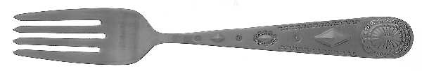 Taos (Silverplate, 1990) Individual Salad Fork