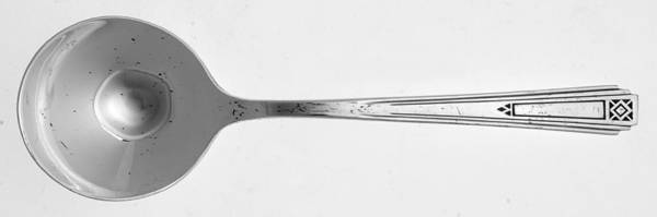 Terrace (Silverplate, 1932) Round Bowl Soup Spoon (Bouillon)