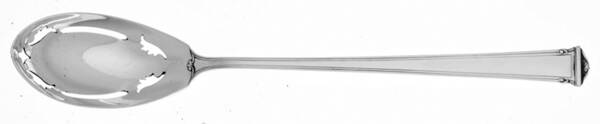 Theseum (Sterling, 1922, No Monograms) Pierced Bowl Short Handle Olive Spoon