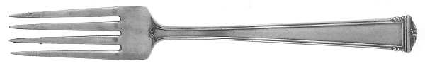Theseum (Sterling, 1922, No Monograms) Youth Fork