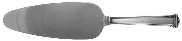 Theseum (Sterling, 1922, No Monograms) Pie Server with Stainless Blade