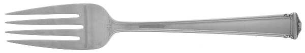 Theseum (Sterling, 1922, No Monograms) Individual Salad Fork