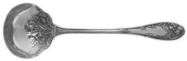 Thistle (Silverplate, 1911) Solid Gravy Ladle