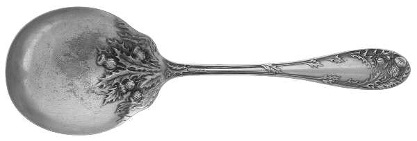 Thistle (Silverplate, 1911) Solid Smooth Casserole Spoon