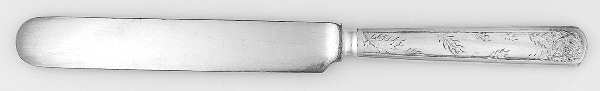 Thistle (Silverplate, 1911) Blunt Solid Knife