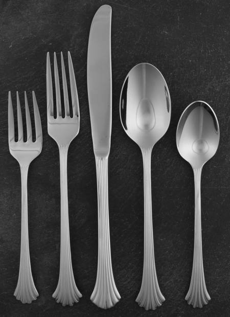 Tiara (Stainless) 5 Piece Place Setting