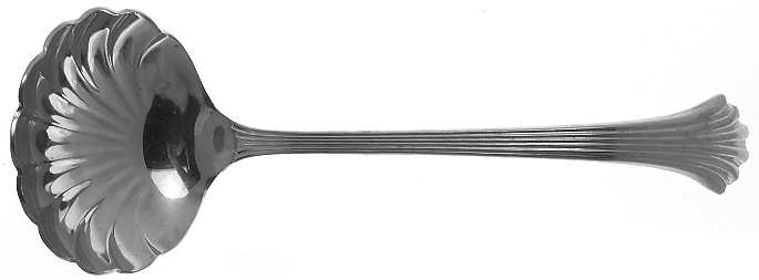 Tiara (Stainless) Solid Gravy Ladle