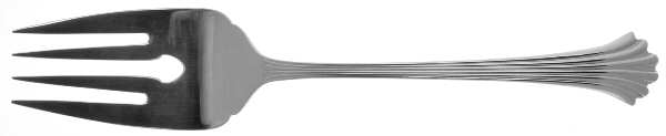 Tiara (Stainless) Large Solid Cold Meat Serving Fork