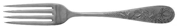 Tiger Lily (Silverplate, 1895) Fork