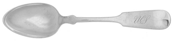 Tipped (Silverplate) Monogram Teaspoon
