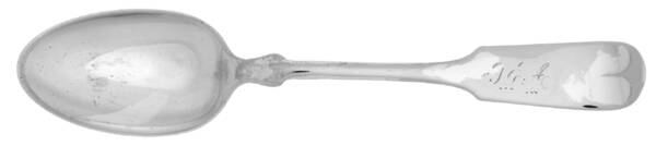 Tipped (Silverplate) Monogram Teaspoon by International Silver