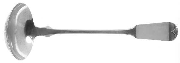 Tipped (Silverplate) Solid Soup Ladle by International Silver