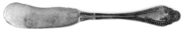 Tours (Silverplate) Flat Handle Butter Spreader
