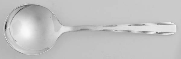 Tower (Silverplate, 1932) Round Bowl Soup Spoon (Bouillon)