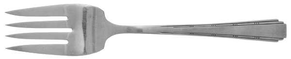 Tower (Silverplate, 1932) Medium Solid Cold Meat Serving Fork