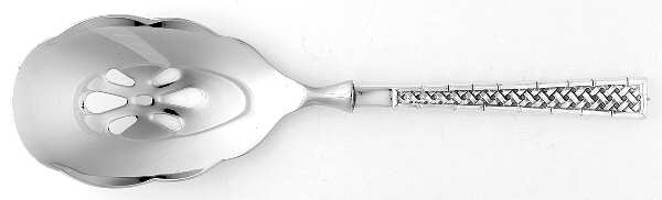 Tradewinds (Sterling, 1975) Pierced Casserole Spoon with Stainless Bowl