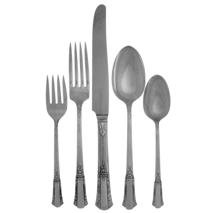 Treasure (Silverplate, 1940) 5 Piece Place Setting